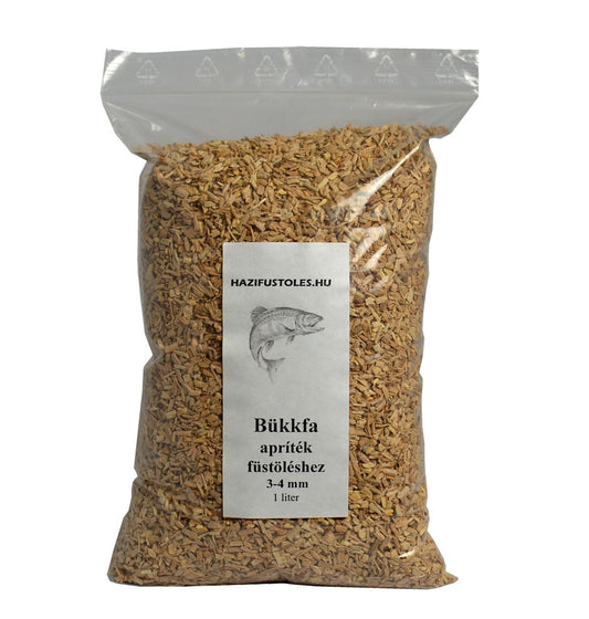 Bükkfa apríték füstöléshez 3-4 mm 1 liter