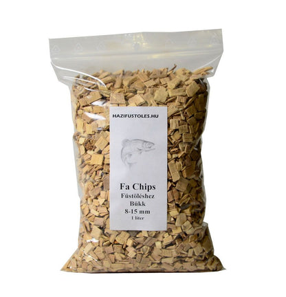 Bükkfa Chips füstöléshez 8-15 mm 1 liter