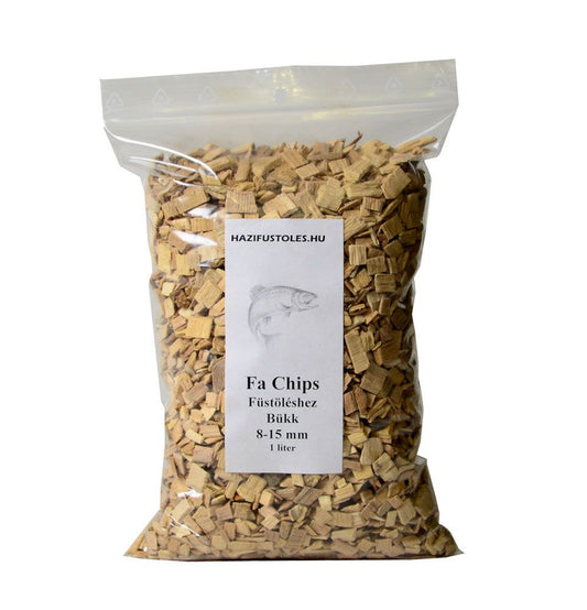 Bükkfa Chips füstöléshez 8-15 mm 1 liter