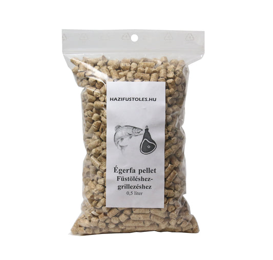 Égerfa pellet grillezéshez , füstöléshez   0,5 liter
