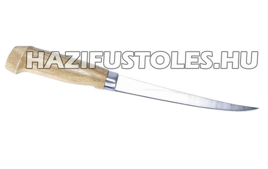 Fanyelű filézőkés tokkal 28 cm