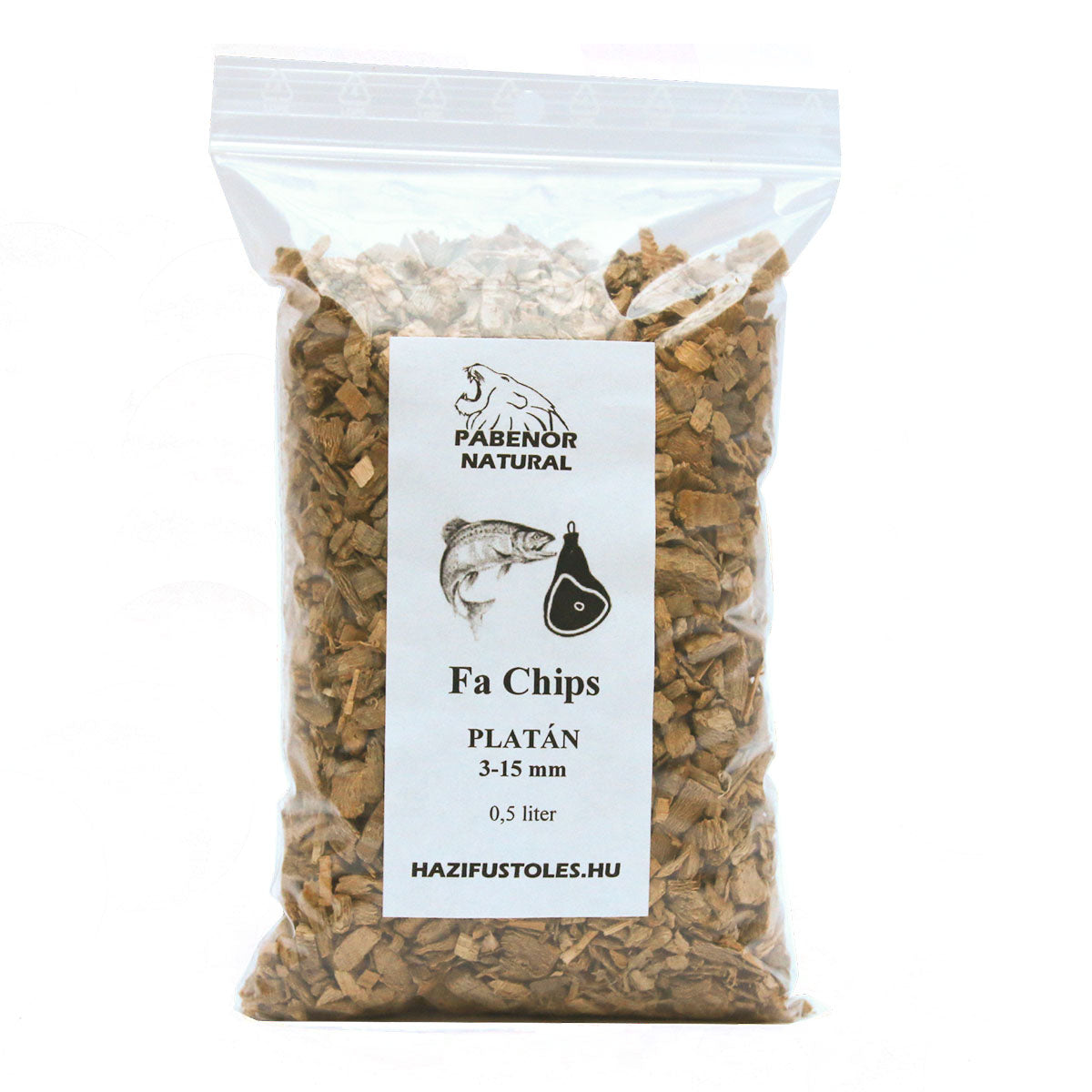 Gyümölcsfa füstölő, grillező chipsek, aprítékok 0,5 liter