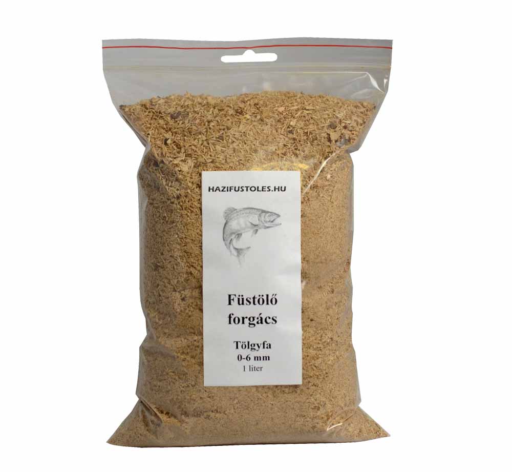 Tölgyfa füstölő forgács 0-6 mm 1 liter